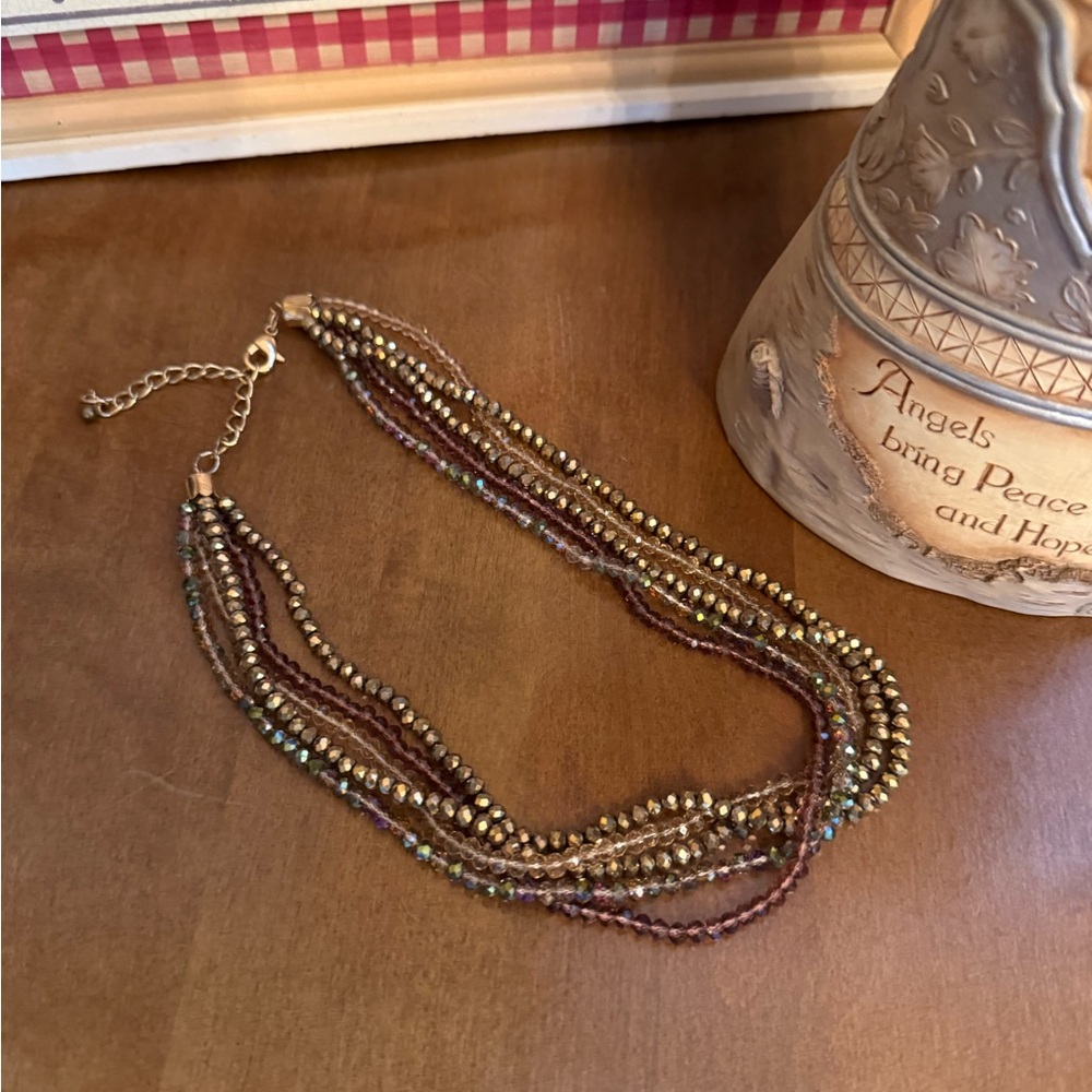 Elegant Multicolor Beaded Necklace